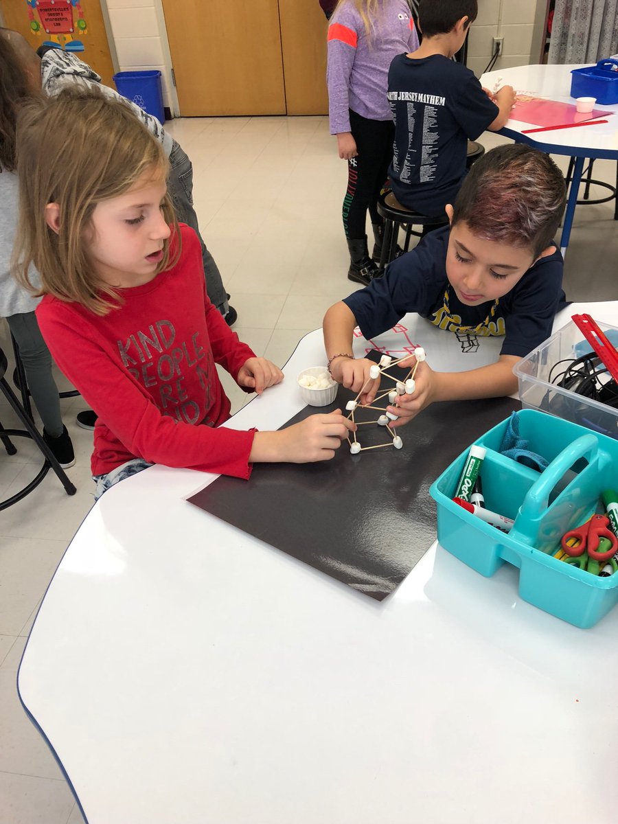 RobDesignLab's tweet photo. 3rd graders designed structures out of “ghosts” and toothpicks. Excellent teamwork creating a structure that could stand on its own! @greerslibrary @RobertsvilleES https://t.co/OintOrlU1R