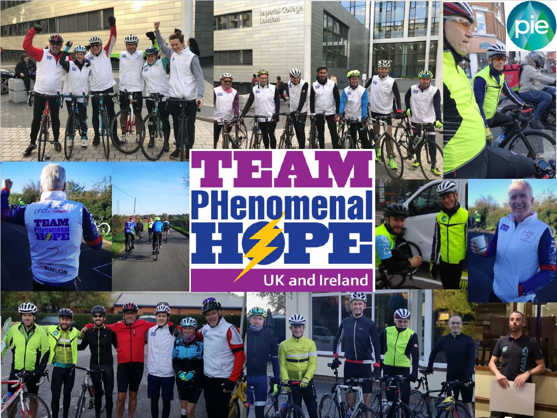 pieevents's tweet photo. The #PHAwarenessWeek finished last week, and we have some photos of their epic bike ride from Sheffield to London #TeamPHenomenalHopeUKIreland #pie #bespokeguidedrides #teamcheese #teamcrackers https://t.co/Jqd2fuSnoJ