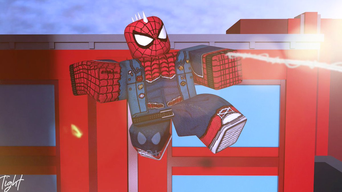 TightGFX's tweet photo. Spider-Punk Web swinging ex dee

#Roblox #robloxart #robloxGFX https://t.co/lqSpO9s1a3