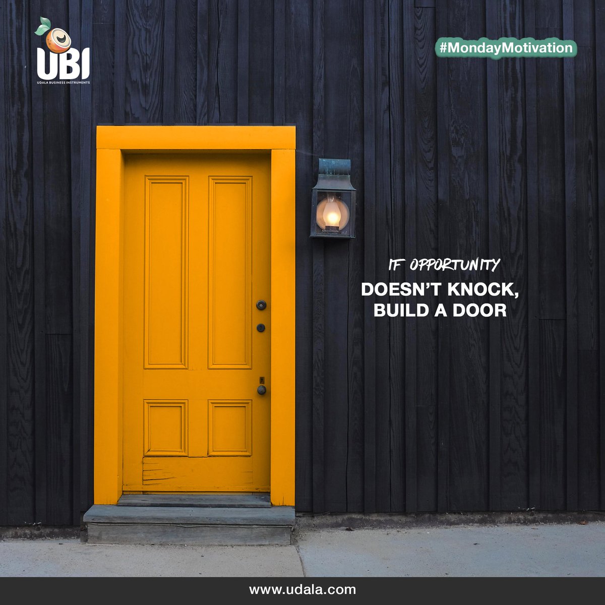udalainstrument's tweet photo. If opportunities are limited, create one! 

#MondayMotivation #Newweek https://t.co/OptEIkTudI