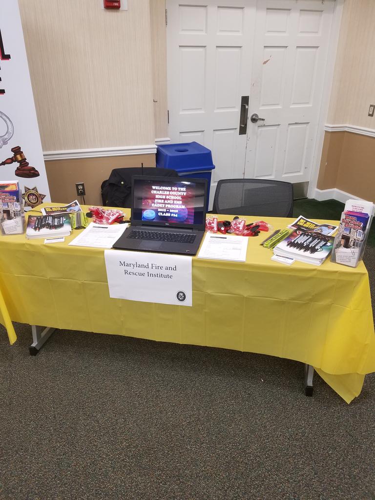 CTE Showcase @CSM recruiting for Fire/EMS Cadet Class #24