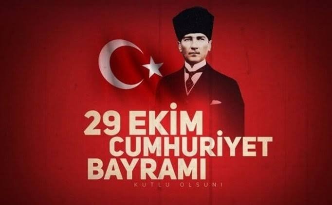 #29Ekim1923 Cumhuriyet, yüksek ahlâkî değer ve niteliklere dilenen bir idaredir. Cumhuriyet fazilettir. Gazi mustafa kemal Atatürķün çocukları olarak atamızı ve tüm aziz şehit ve gazilerimizi saygi ve ozlemle anıyoruz Cumhuriyet bayramımız kutlu olsun..