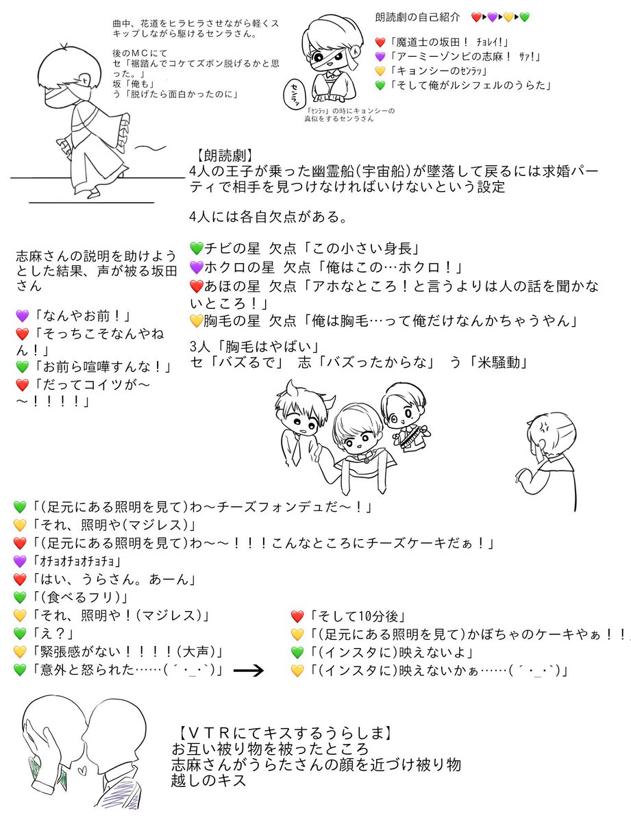 تويتر ぱ っ ち ょ على تويتر 浦島坂田船 ハロパレポ その1 Op 各自ソロ曲 編 うろ覚えなので台詞回しが多少違う場合があります 間違い等ありましたらリプライにてご指摘宜しくお願いします 浦島坂田船ハロパ T Co X75lfr0zr4