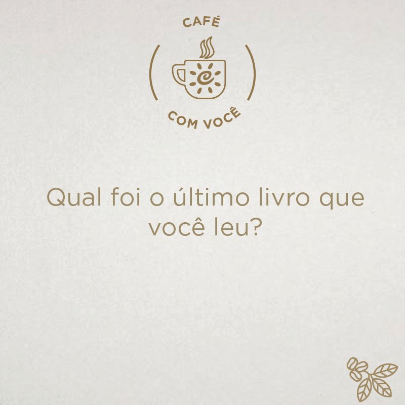 Ler e beber café tem tudo a ver! No Dia Nacional do Livro vamos comentar bastante pra todo mundo conhecer novos livros!