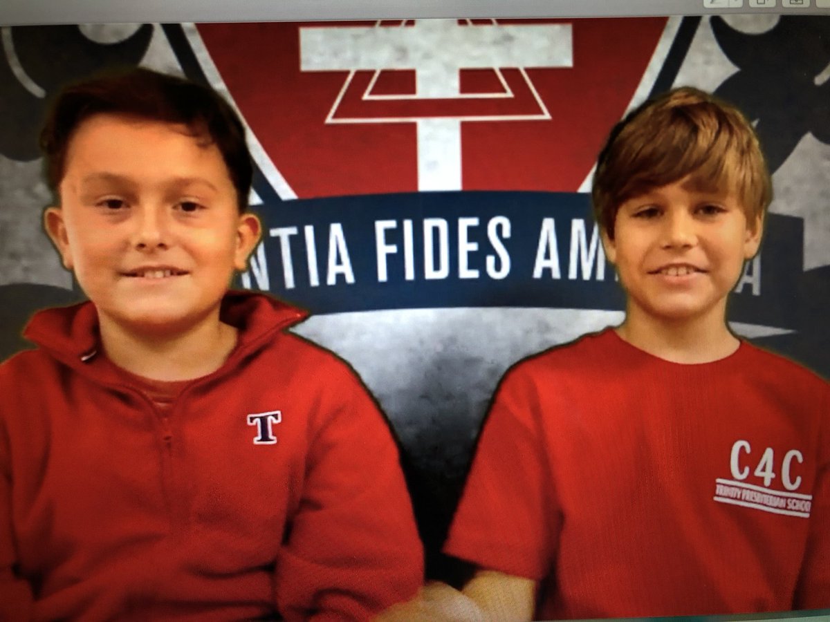 becfaulkner's tweet photo. TPS fifth graders write, produce, and film the morning message each day. #futureanchors @tbs80 @TrinityWildcats @sbwright56 @kpalmer71 https://t.co/c5hO4XrTsD