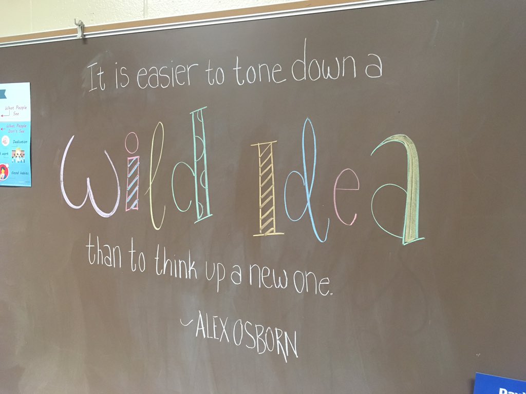 noradsanders's tweet image. So true! We love this quote from the new IGNITE unit! Can’t wait to share our ideas at #inventure this year! #MondayInspiration #creativity