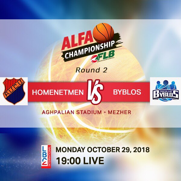 LBCISports's tweet photo. Tonight #Homenetmen ๐ @BybSportingClub 19:00 Live on #LB2 & https://t.co/vyX8vO6Zjl #HomByb
#AlfaChampionship https://t.co/E80waFt5Hi