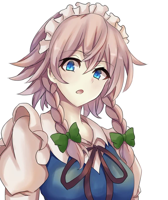 咲夜さん
 #深夜の真剣お絵描き60分一本勝負 