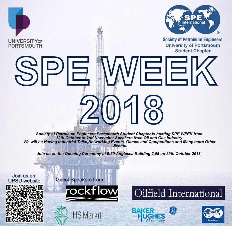 UoPComputing's tweet photo. The SPE Week has officially started!
@SPEPortsmouthUP
#SPEWeek https://t.co/eDuS6V8TDJ