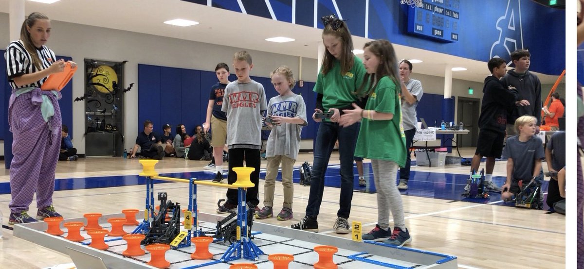 kroberts2174's tweet photo. Our TechKnow Robotics teams did very well this past Saturday at the VEX IQ Challenge! 
We just got our robots 2 1/2 weeks ago and only one day to practice before competing!
I am so proud of their hard work!
#YarbroughKnights 
#VexRobotics 
#CelebrateAuburn https://t.co/U3ALJFB82I