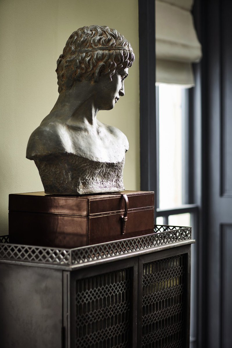 MartynWhiteLDN's tweet photo. The Brutus bust statue keeping an eye on my @OKADirect style space. Take a look at the designs now: https://t.co/wJlSROUBQg #oka #interiordesign #stylespace #homedecor https://t.co/xOkC6gGurc