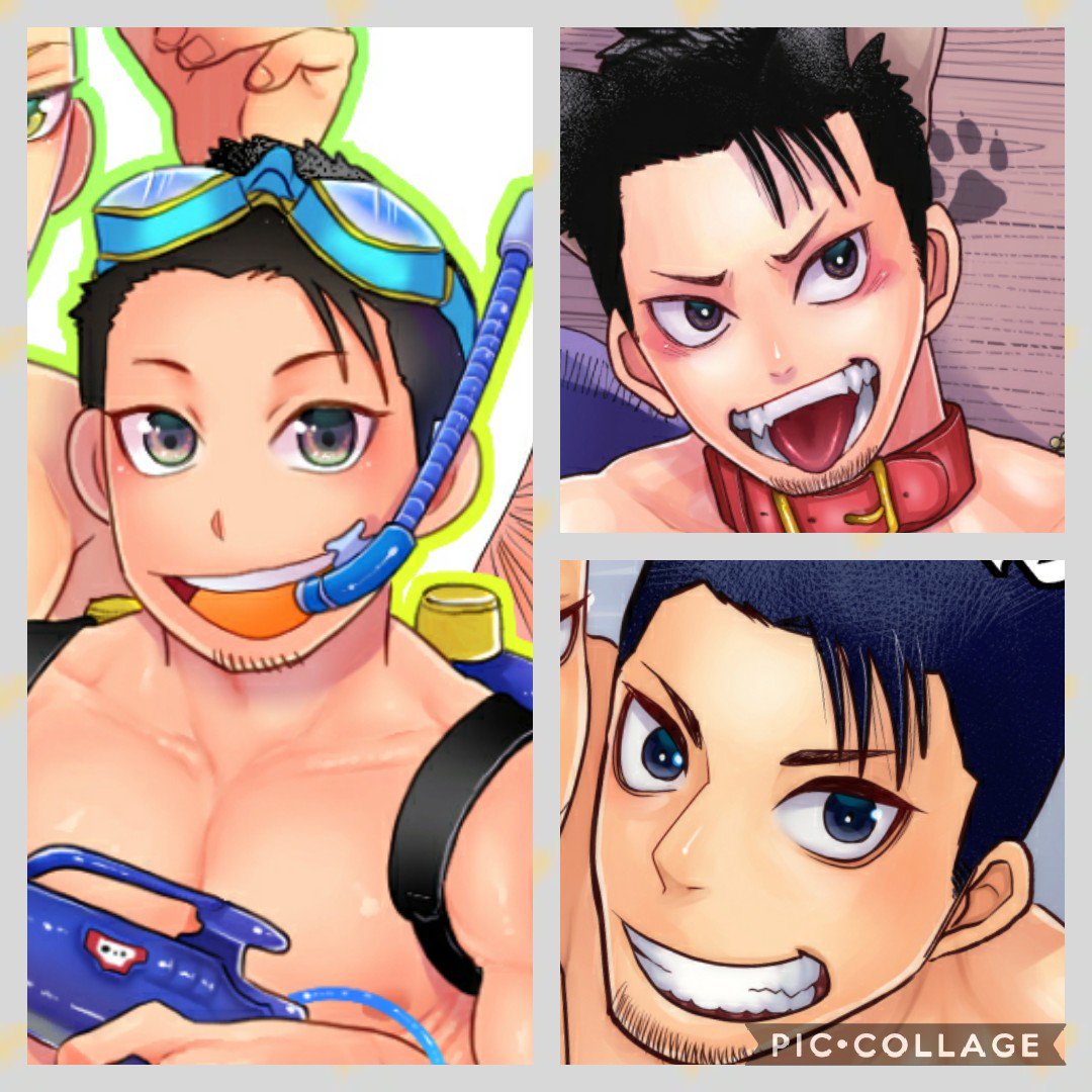 旧◀▶︎新 
ついでにハル君も
変わってないようで変わってる気もしないでもない 