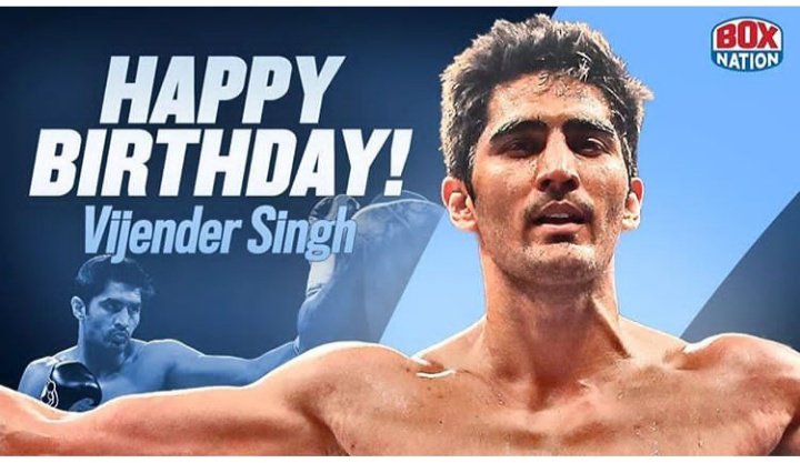 Happy Birthday Vijender Singh 