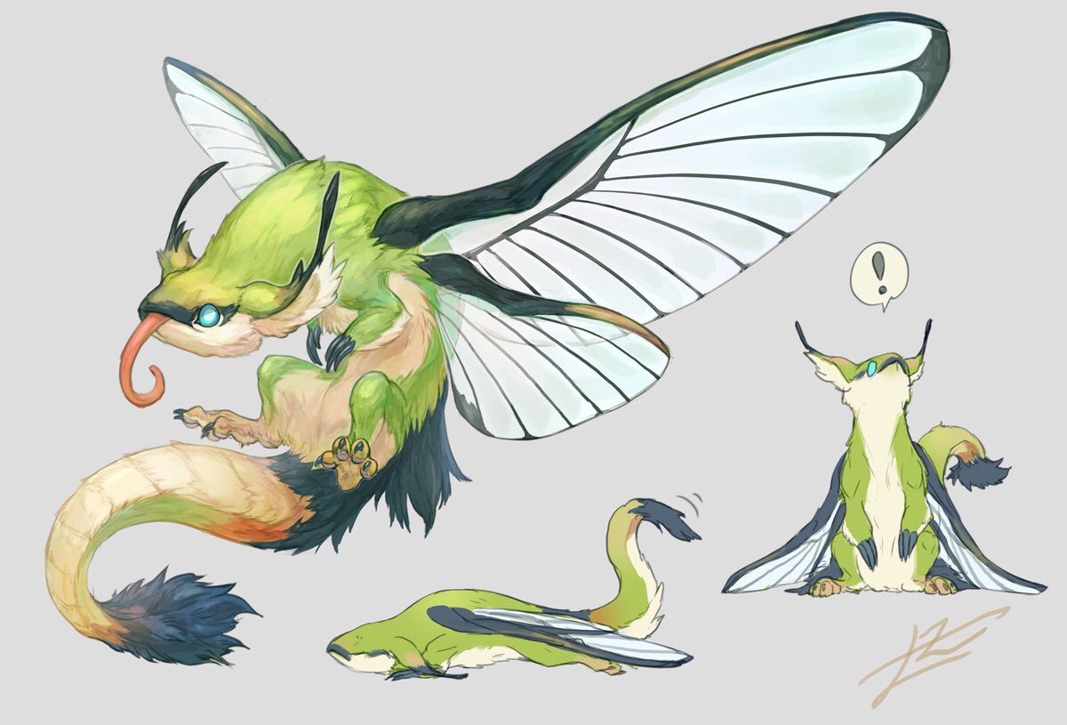 山村れぇ Le Yamamura A Twitter 私の絵が好きそうなフォロワーさんにrtして届けておくれ絵 ファンタジー生き物好きさんに届け
