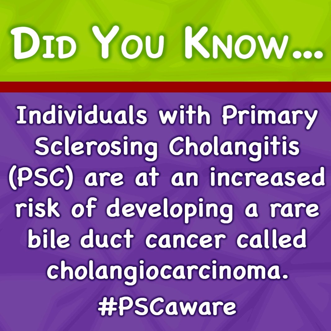 pbcadvocate's tweet image. Today is #pscawarenessday and a great time to promote education about the risks of this #AILD which can lead to liver cancer &amp;amp; has NO FDA approved therapy. Learn more from @PSCPartners at pscpartners.org. #liveradvocate #patientworthy