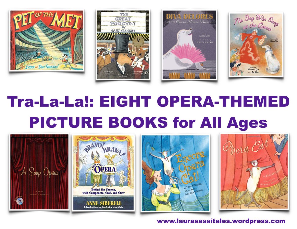 In celebration of National Opera Week check out these opera-themed picture books - perfect for introducing your little ones to this amazing art form! laurasassitales.wordpress.com/2018/10/29/tra… … #operaweek #operaforkids #picturebooks