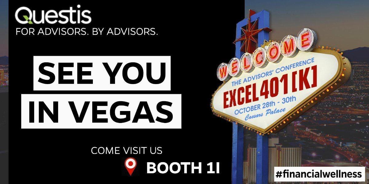 myquestis's tweet image. Stop by booth 1I at @RekonIntel&apos;s #Excel401K conference today and let&apos;s talk #FinancialWellness!