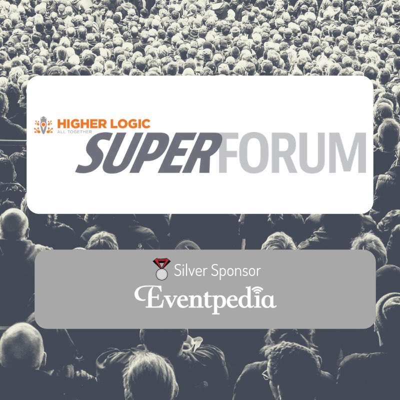 EventpediaApp's tweet photo. We’re sponsors for Higher Logic’s Super Forum in November! Come talk to our team about our mobile technology solutions. We have some exciting things to share 📲 #HLSF18 #eventpedia #mobileapps #silver #sponsor https://t.co/SaJkTSPx3e