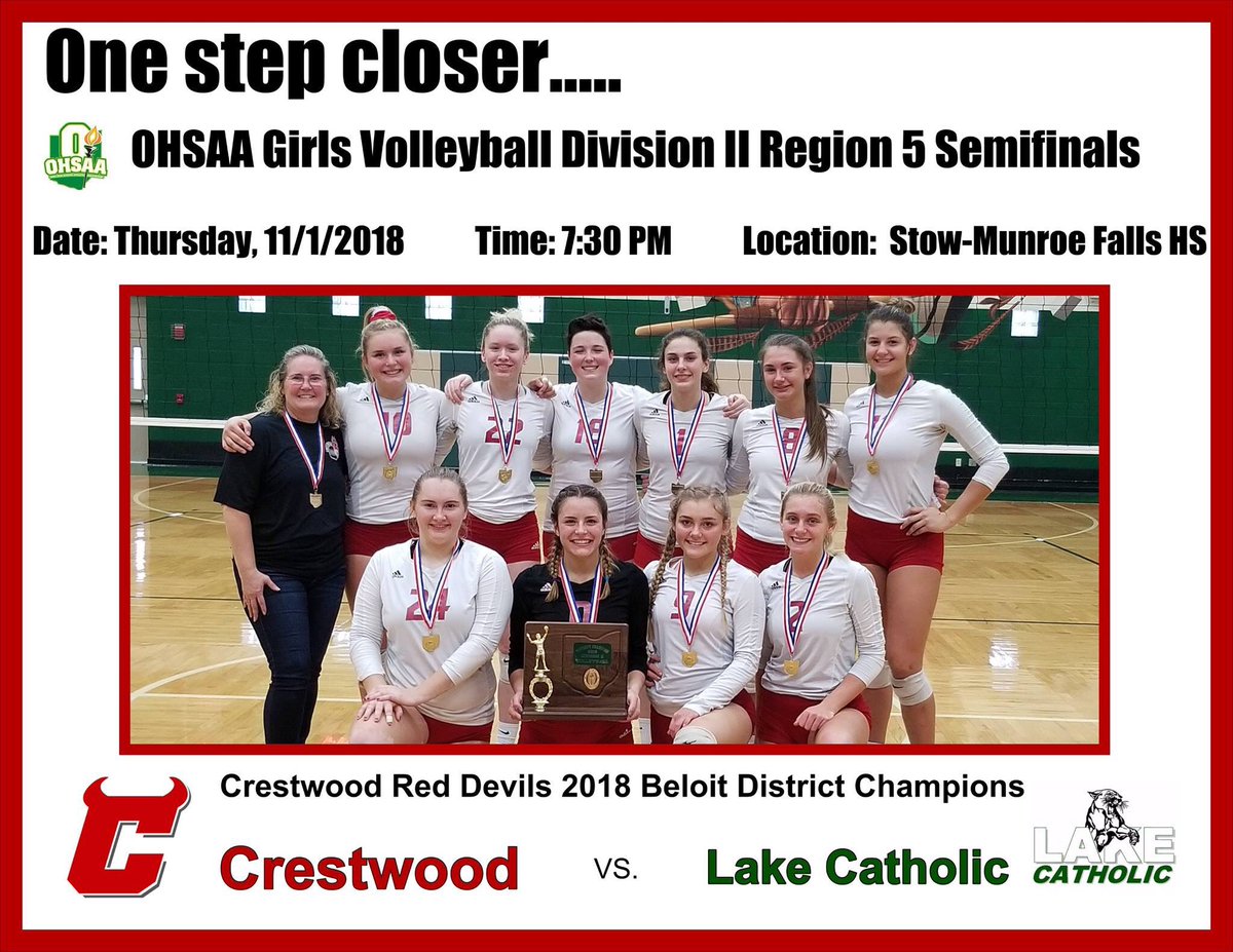 crestwoodvb's tweet photo. Thursday 😈 https://t.co/xCWFrm3gEi