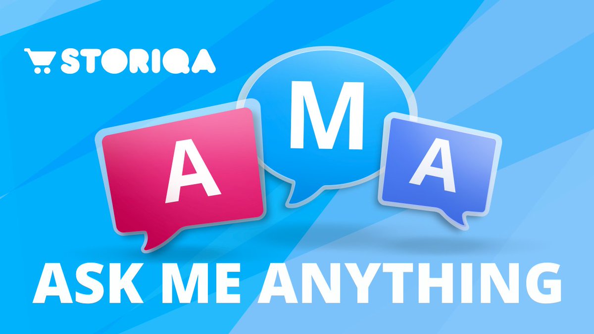 storiqa's tweet photo. Wanna know exactly what we prepare? Or you have predictions and suggestions you want to share with the team? Welcome to the #AMA #Stream with Paul Bokaj! We are waiting for you on YouTube https://t.co/p4mab4PqgI on Oct, 31 at 17:30 (UTC +3).
Some surprises are included! See you! https://t.co/Czx3qu1sZF