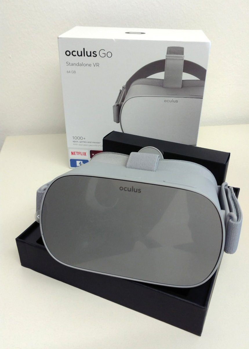 bytewoodstudios's tweet photo. Die mobile VR-Brille "OculusGo" macht es möglich ohne Kabel und weitere Geräte Virtual Reality zu erleben. Wir freuen uns darauf auf dieser Brille zu entwickeln!
#oculus #virtualreality #vr https://t.co/VeBRPTfKVd