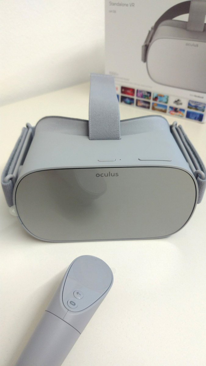 bytewoodstudios's tweet photo. Die mobile VR-Brille "OculusGo" macht es möglich ohne Kabel und weitere Geräte Virtual Reality zu erleben. Wir freuen uns darauf auf dieser Brille zu entwickeln!
#oculus #virtualreality #vr https://t.co/VeBRPTfKVd