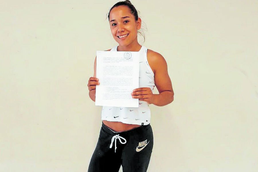 ElDeportivoLT's tweet photo. Makarena Pinto mantendrá su beca Proddar https://t.co/q3QukJVKN7 https://t.co/KVkA35Esci
