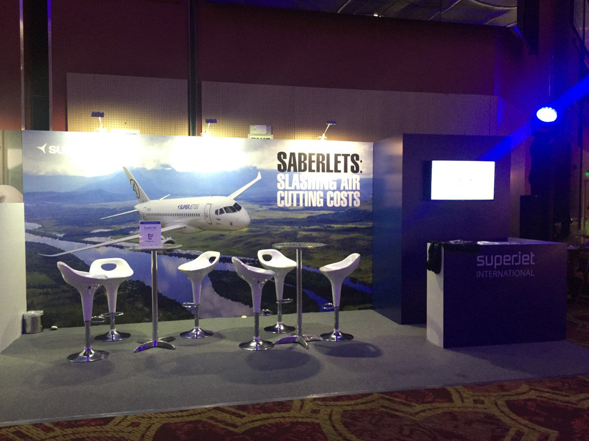 ALTA_aero here we come! #airlines #forum #panama #superjet #aviation #SSJ100 #booth
