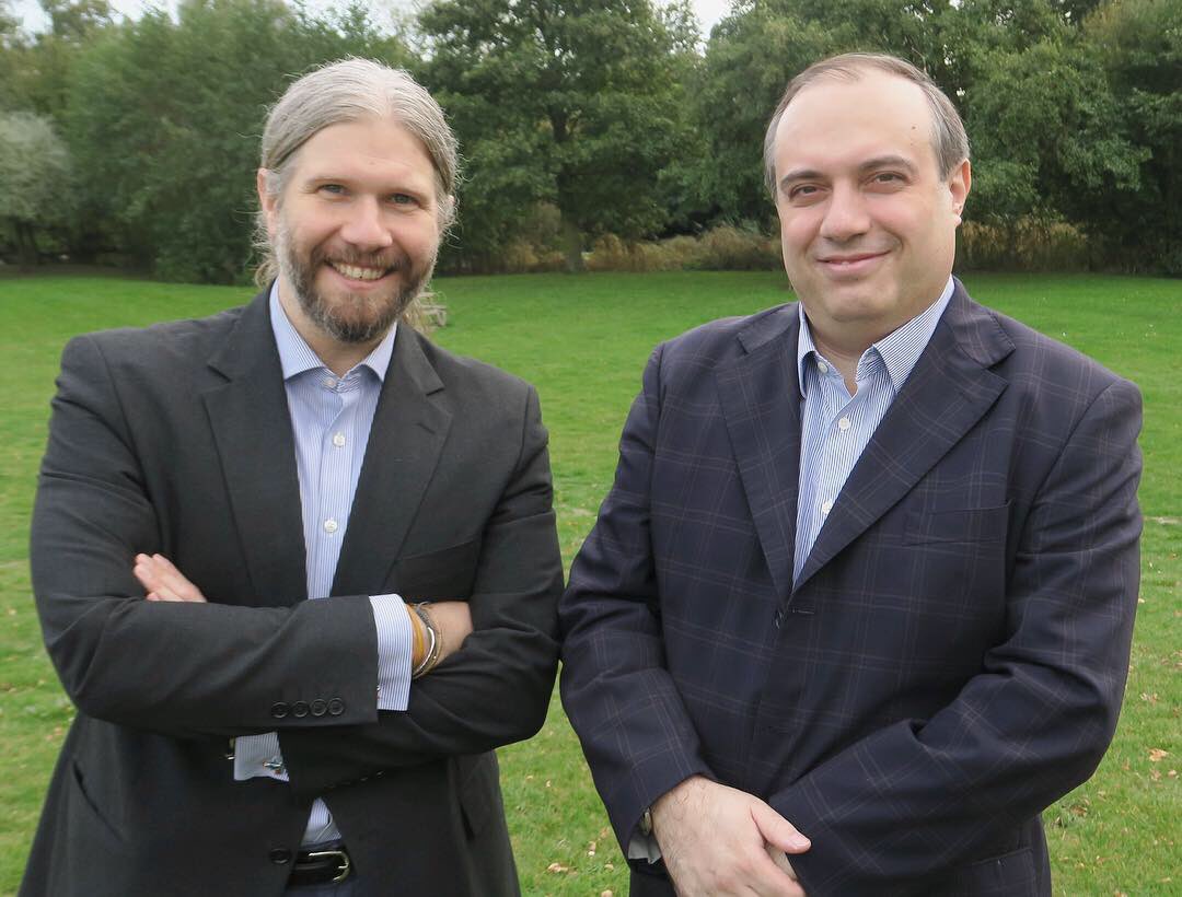 MeteAtature's tweet photo. Here’s the official (and the far-from-official) photo w/ Andrea for today’s press release on @QuantumFlagship partnership of @Cambridge_Uni via #2DSIPC project.
I like the latter more! ☺️ # https://t.co/gu28E8efyZ