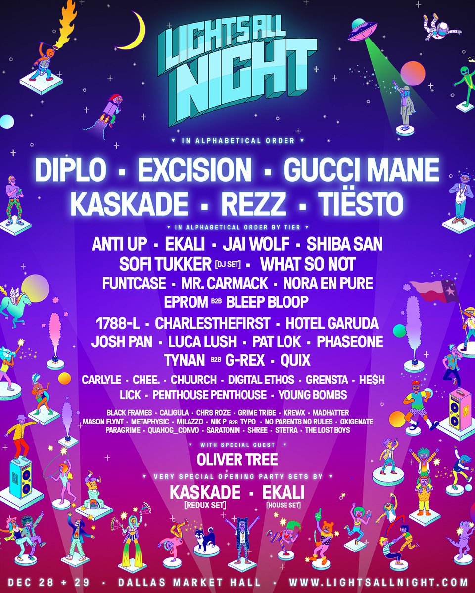 Image result for lights all night 2018