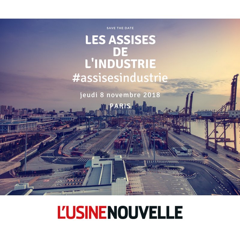 LDudescu's tweet photo. #assisesindustrie Les Assises de l'Industrie @usinenouvelle c'est la semaine prochaine (8/11 à Paris) ! Dernière ligne droite pour vous inscrire (et c'est gratuit pour les industriels) c'est par ici > https://t.co/IdfwmoykGO
#Industrie #event https://t.co/bsfWR3ofLe