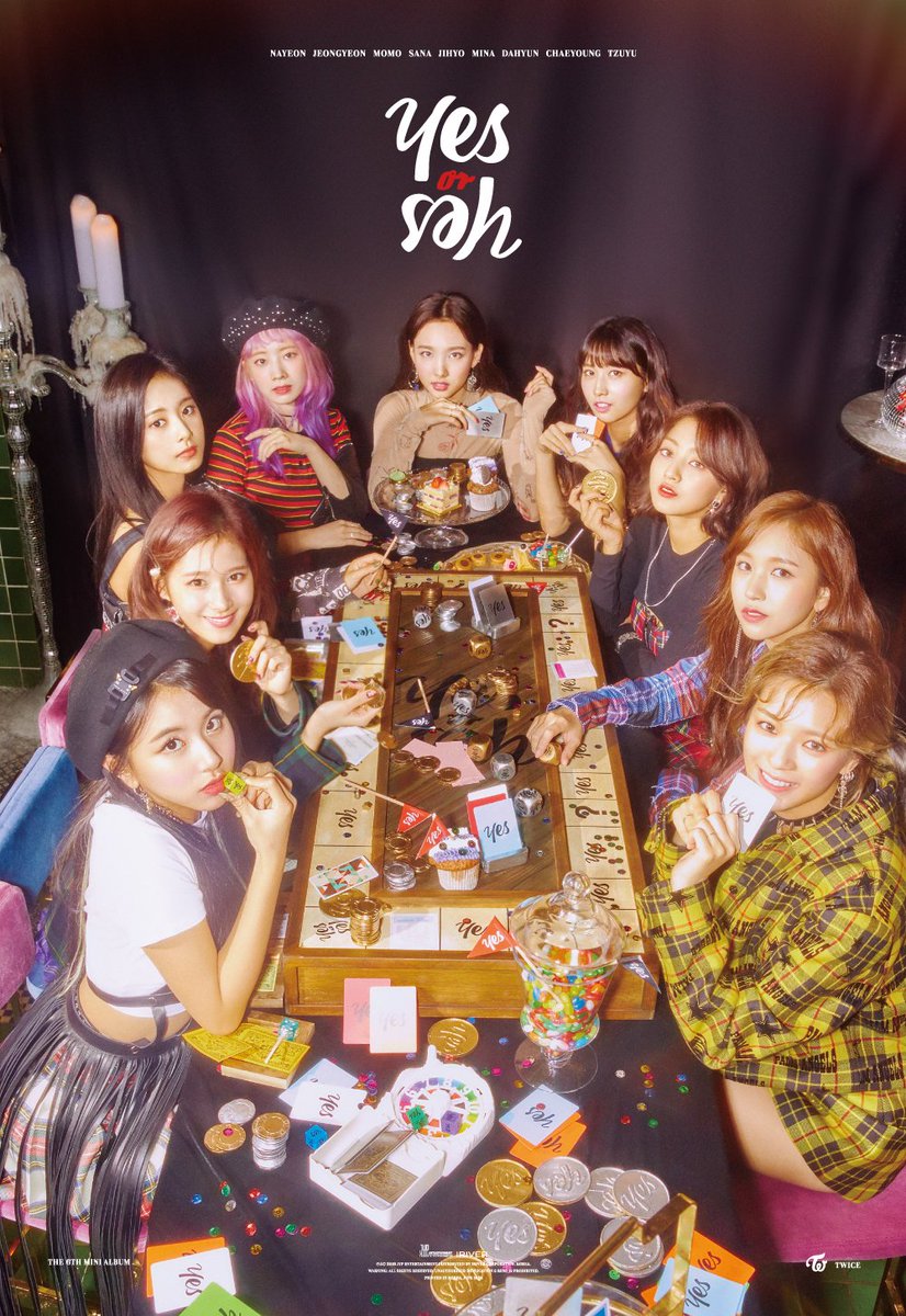 Twice Twice The 6th Mini Album Yes Or Yes 18 11 05 6pm Twice 트와이스 Yesoryes Preorderonly Postera Posterb Posterc