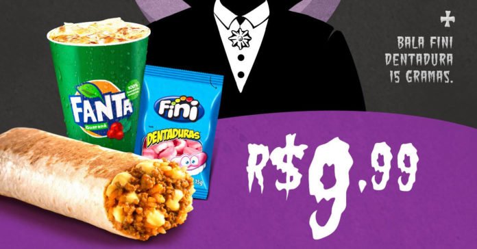 Ideia_Ideal's tweet photo. Taco Bell e #Fini criam combo #Halloween https://t.co/pH9yfsO8u5. #tacobell #balasfini #Halloween2018 https://t.co/0Kq5uG0Rxs