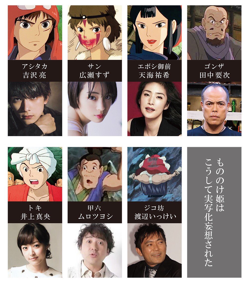 もののけ姫 森繁久彌 声