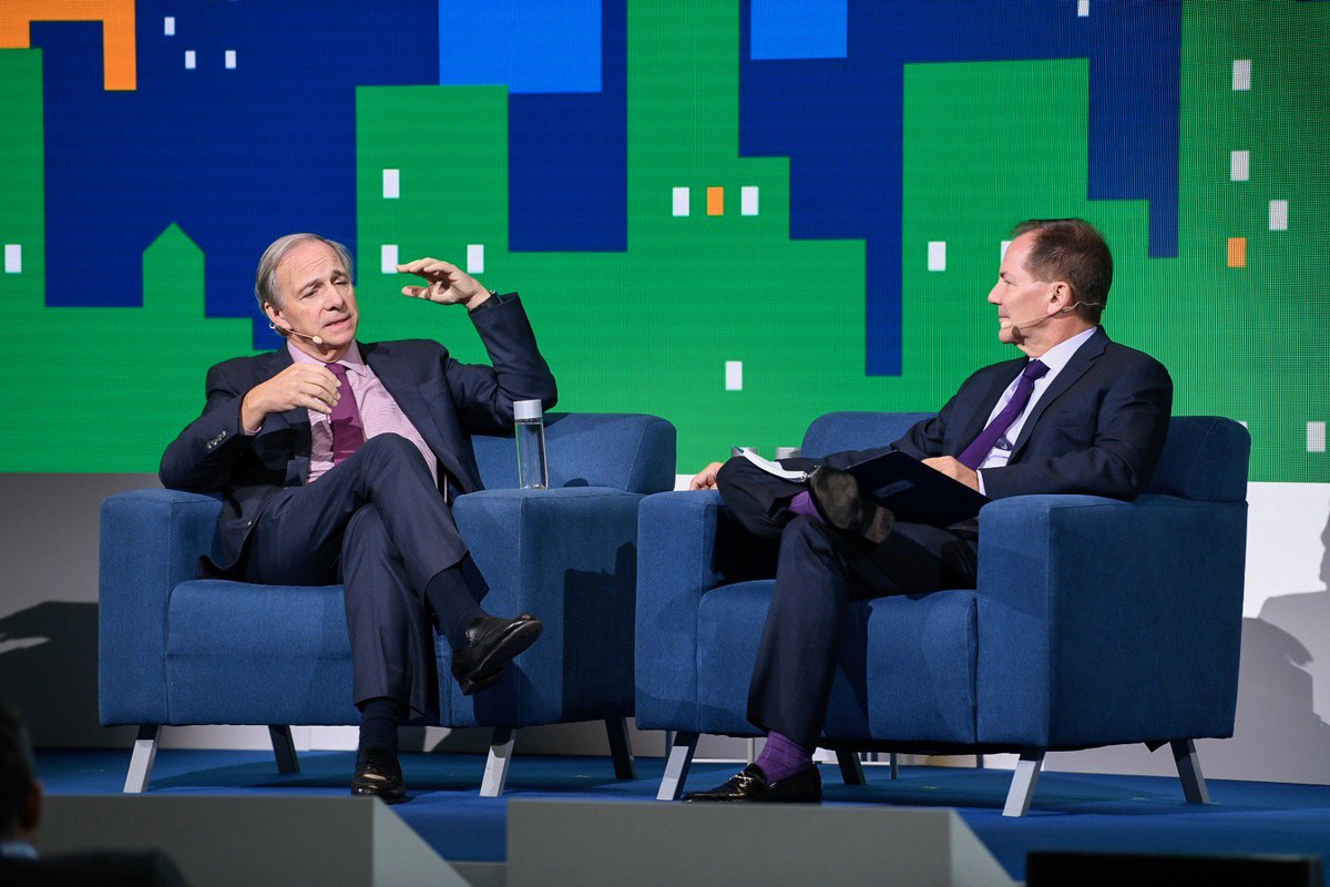 RobinHoodNYC founder, Paul Tudor Jones, joins @RayDalio for a fireside  chat. #RobinHoodInvestors