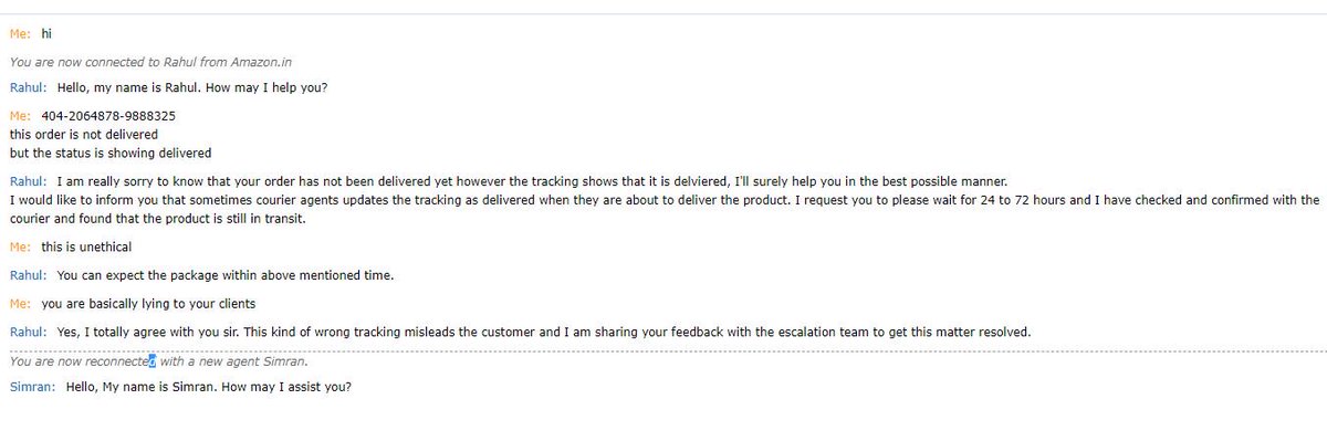 ajaneesh's tweet photo. Amazon India fraudulently claiming package is delivered. Shame on you.@amazonIN https://t.co/5iV1ip3zc3