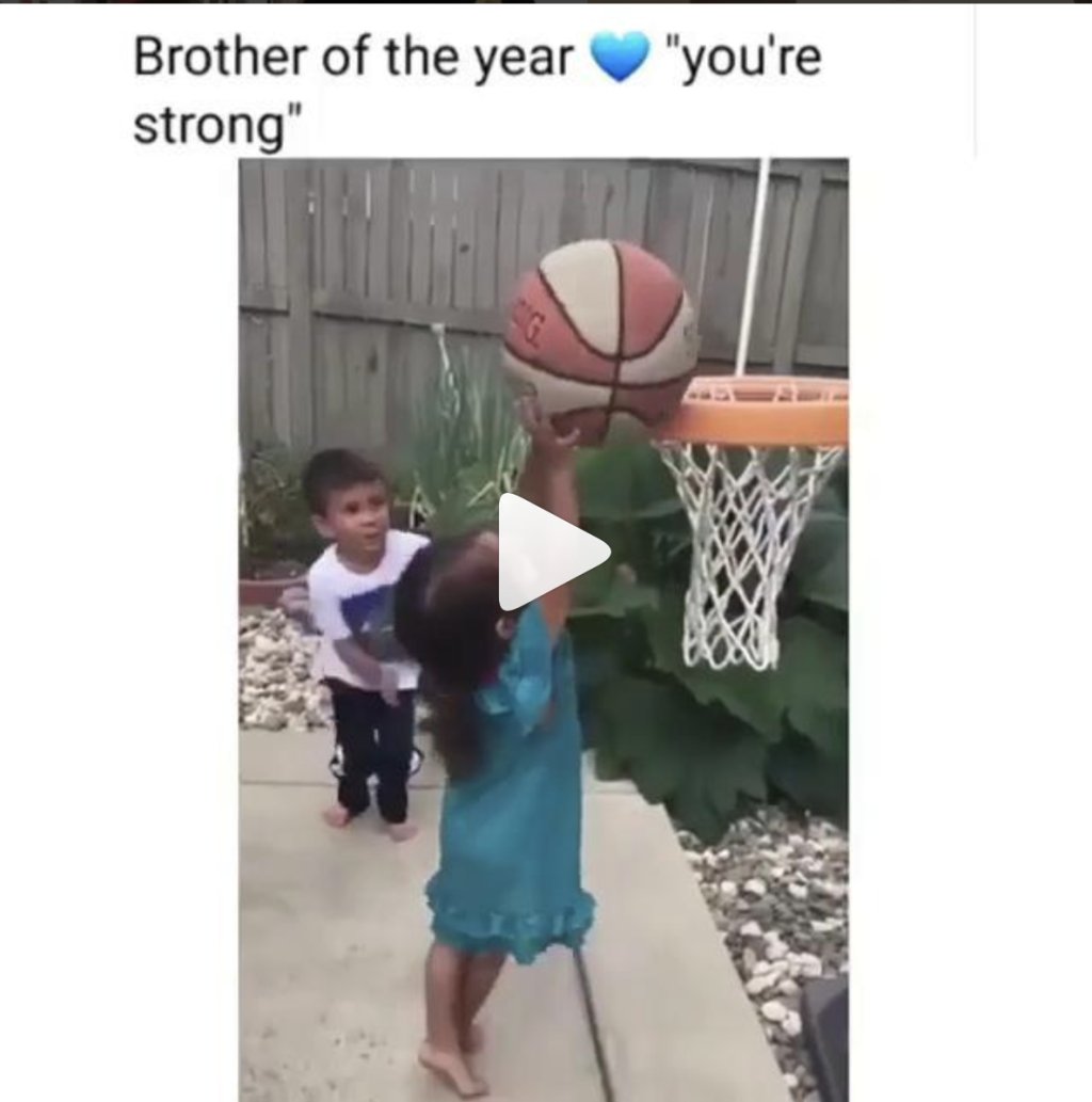 PocketWits's tweet photo. Brotherly Love #aww #aw #cute #kids #children #trendingvideos #viralvideos #viral #trending #strong #kid #boy #girl #dailylaughs #lit #funnyvideos #funny # humor #comedy #lol #lmfao #lmao #Brotherlylove #basketball #baby #slamdunk https://t.co/BDG9y07KAJ https://t.co/Yc5OkDDaRj