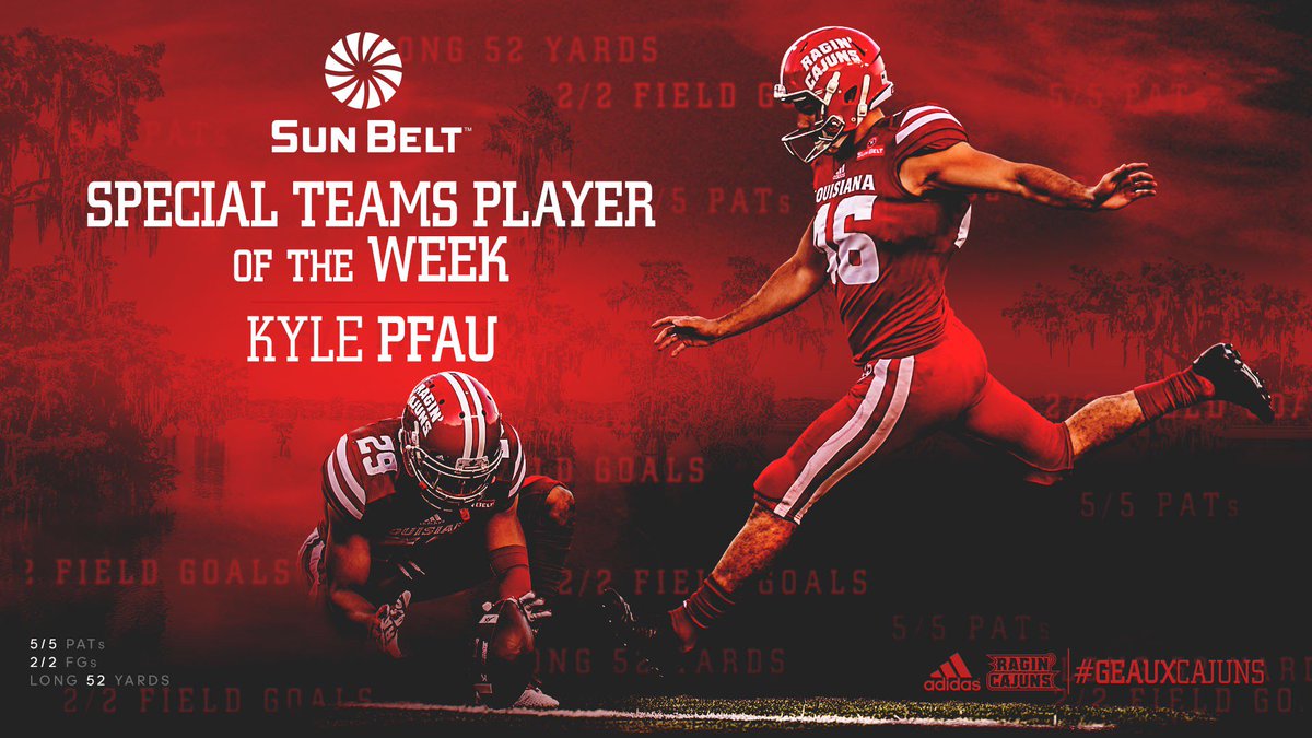 Louisiana Ragin’ Cajuns® Football tweet media