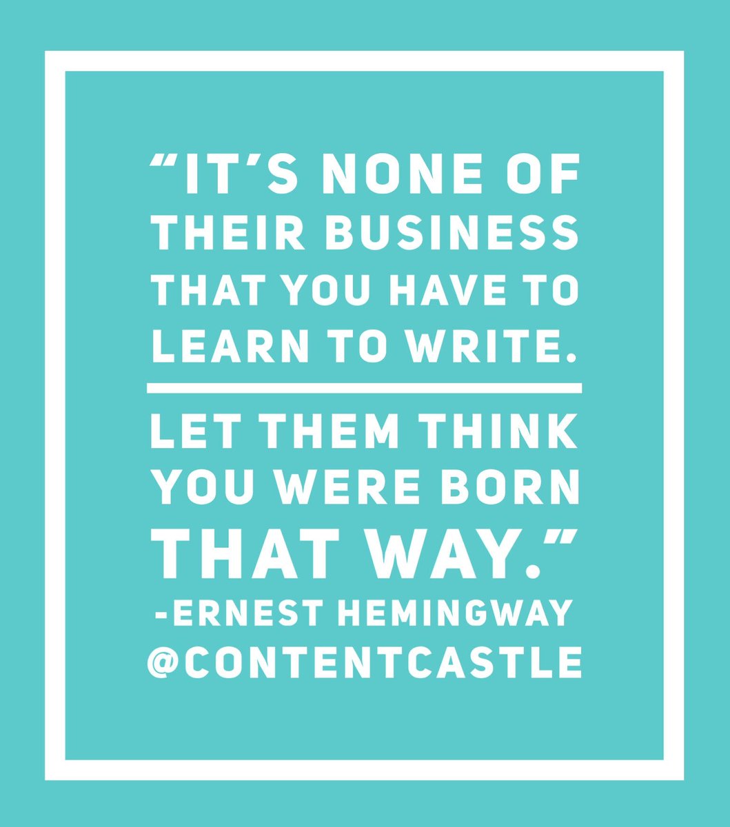 ContentCastle's tweet image. Keep writing. Keep getting better. Block out the naysayers.

#contentcastle #kohsamuiisland #thailand🇹🇭 #amwriting #amediting #MondayMotivation #writersnetwork #ernesthemingway