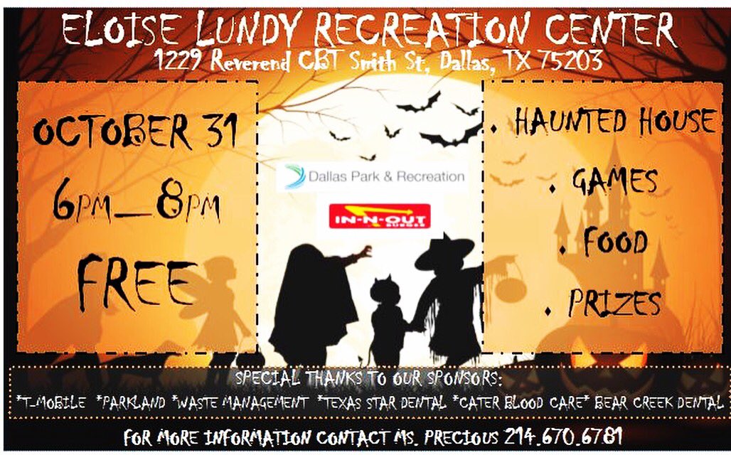 sd4kbbikesafety's tweet photo. 🎃Halloween Festival🎃Bring the kids out this #Halloween from 6-8 for a fun & exciting evening. Stop by #SD4KB 🦋 booth or table for some goodies!!
#Free Community Event, free food (catered by In/Out Burger) along with candy, games, prizes, and a 👻Haunted House👻 https://t.co/q9NBOz1MsW
