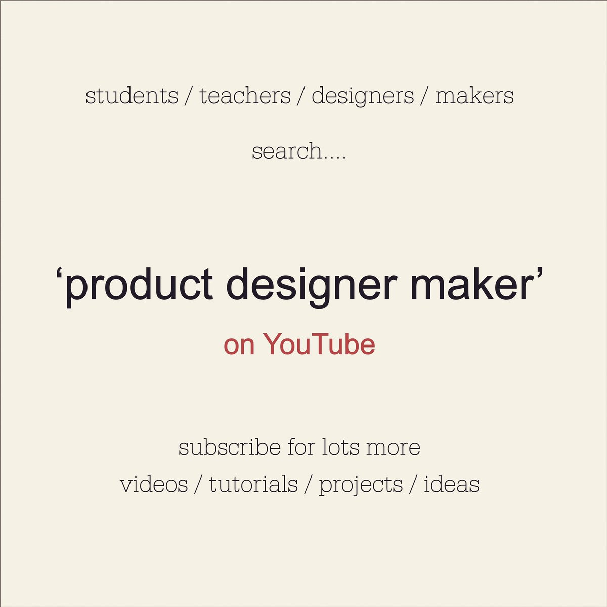 pro_designmake's tweet image. YouTube channel for designers, makers, students, teachers etc #designer #maker #designermaker #designstudent #dtstudent #dtteacher #teacher #aleveldt #gcsedt #gcsestudent #schoolteacher #productdesign #productdesigner