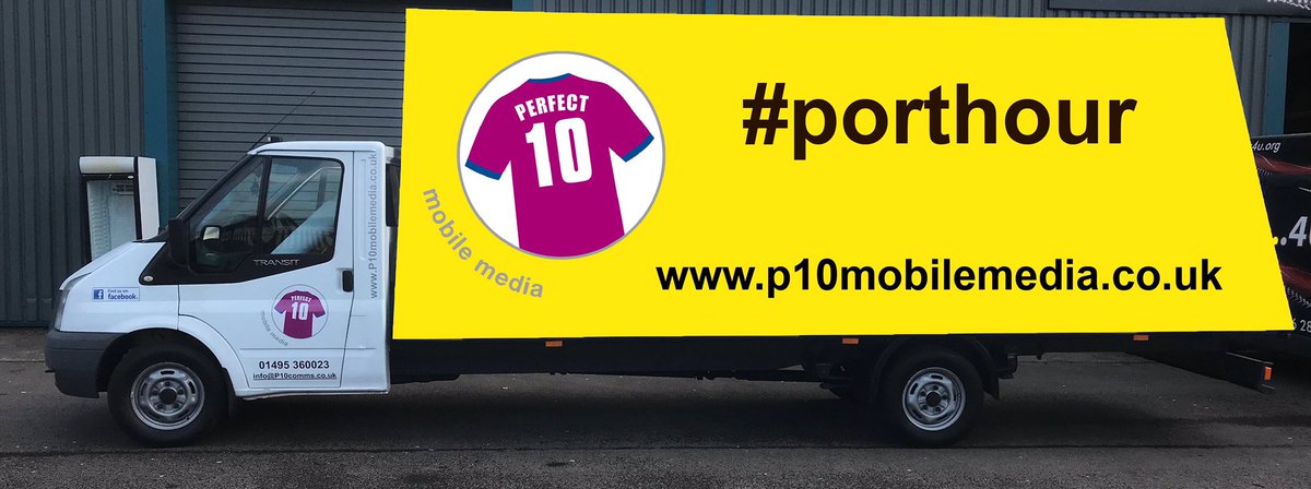 Newport businesses, give your campaign or message a boost. Our mobile advans are perfect for the job and operate in the area #porthour #hugeadspace #mobilemedia