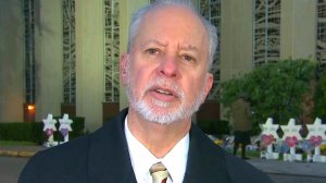 Left wing radicals send Tree of Life Rabbi Jeffrey Myers or saying he would welcome President Trump to his place of prayer