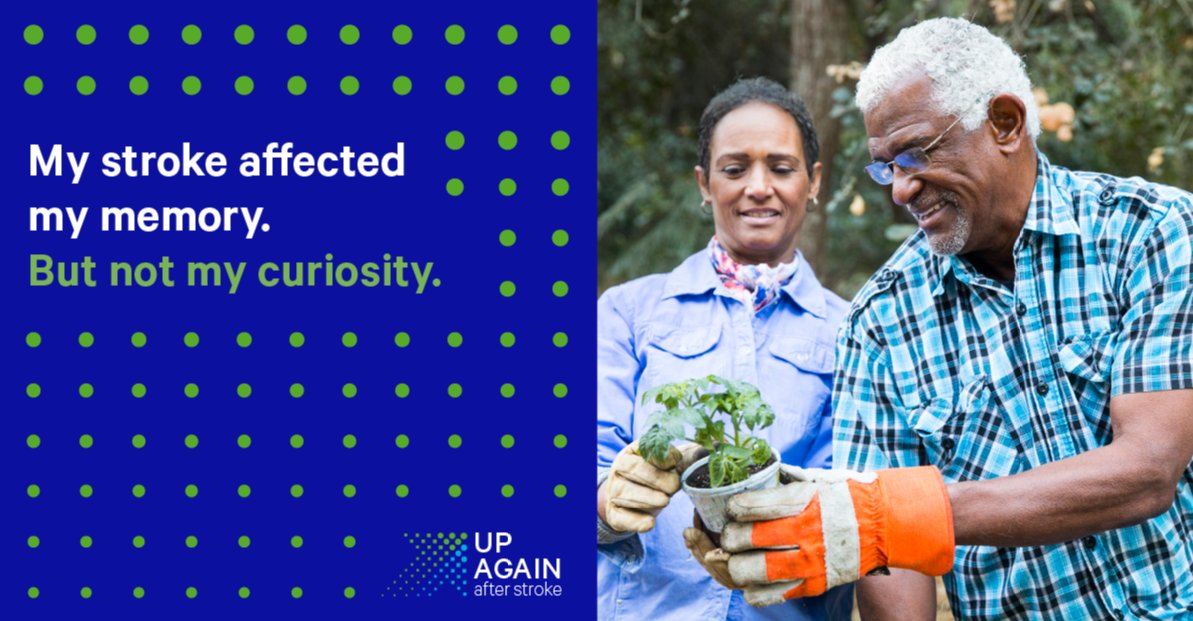 UHMBT's tweet image. Stroke can happen to anyone, anywhere, at any age – from babies to children and teens to the elderly. The effects and the type of support needed after a stroke vary, too. #WorldStrokeDay ##UpAgainAfterStroke worldstrokecampaign.org