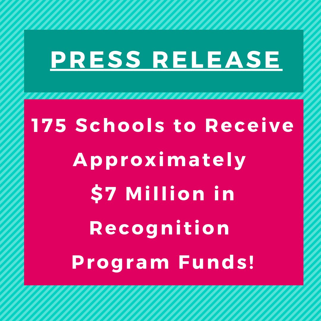ArkansasEd's tweet photo. PRESS RELEASE: Gov. Asa Hutchinson and the Arkansas Department of Education are pleased to announce that $6,999,963.62 will be awarded to 175 public schools through the Arkansas School Recognition Program. Learn more at https://t.co/VjadZyLA4y. https://t.co/yhU6UViAQg