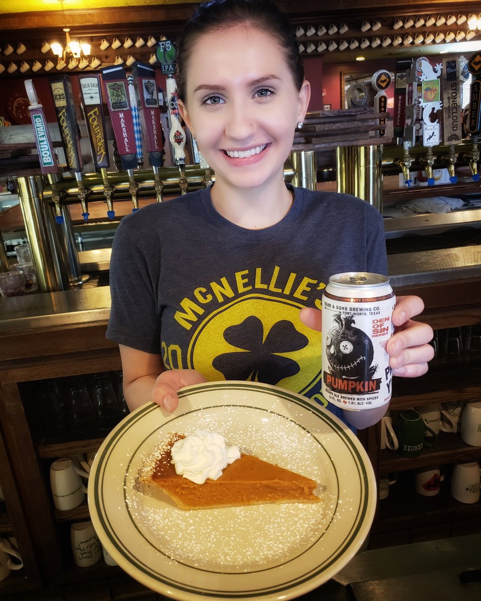 McNellie's SouthCity (@mcnelliessc) on Twitter photo Pint night is going to be a good one!! We are doing a <a href="/rahrbrewing/">Rahr & Sons Brewing</a> Pumpkin Brown Ale Pint Night and we will have slices of delicious pumpkin pie to pair with the beer! A slice of pumpkin pie is only $3! We start pouring at 5 o'clock- buy the beer and keep the glass! Pint night is going to be a good one!! We are doing a <a href="/rahrbrewing/">Rahr & Sons Brewing</a> Pumpkin Brown Ale Pint Night and we will have slices of delicious pumpkin pie to pair with the beer! A slice of pumpkin pie is only $3! We start pouring at 5 o'clock- buy the beer and keep the glass!