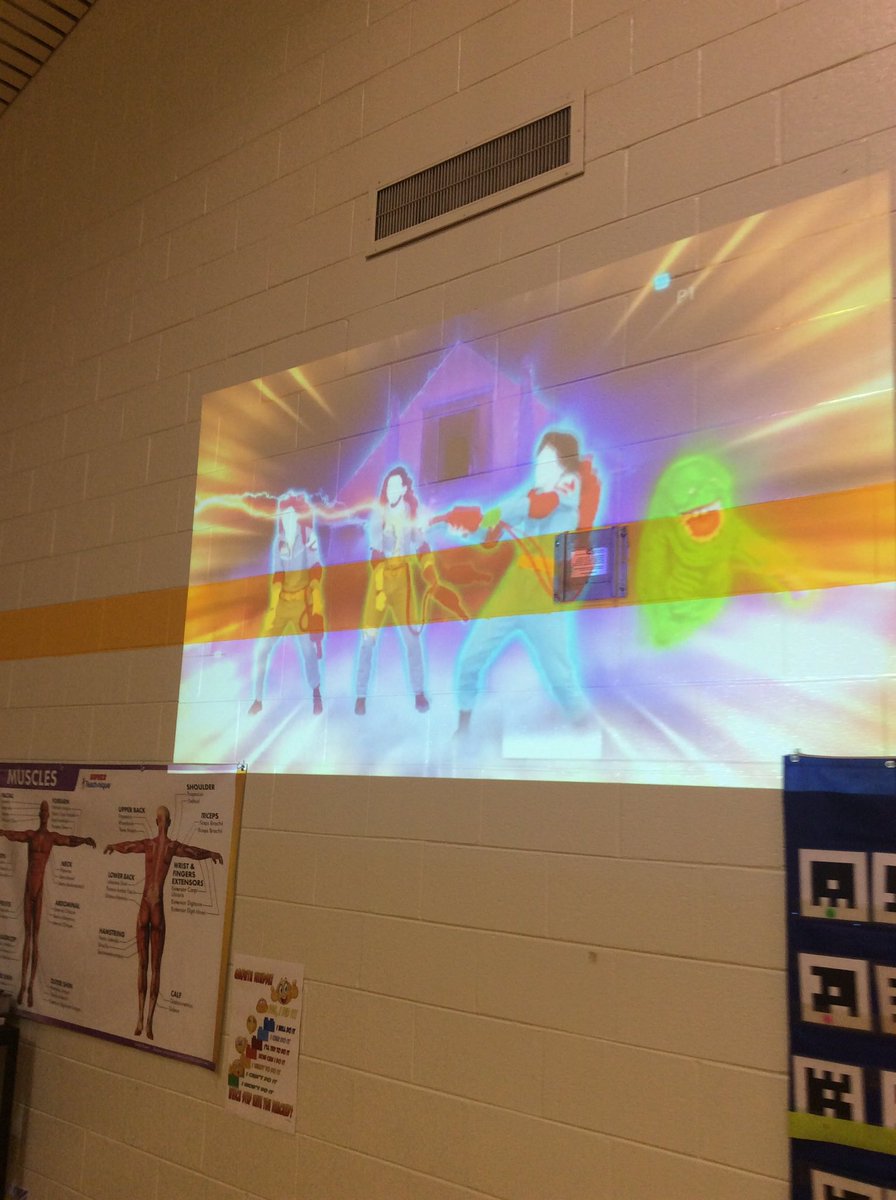 ChalkleyPE's tweet photo. A little ghostbusters for our first grade warm up. @Mr_Wise_Man_PE @dfeister #Physed https://t.co/OIkGimjhqx
