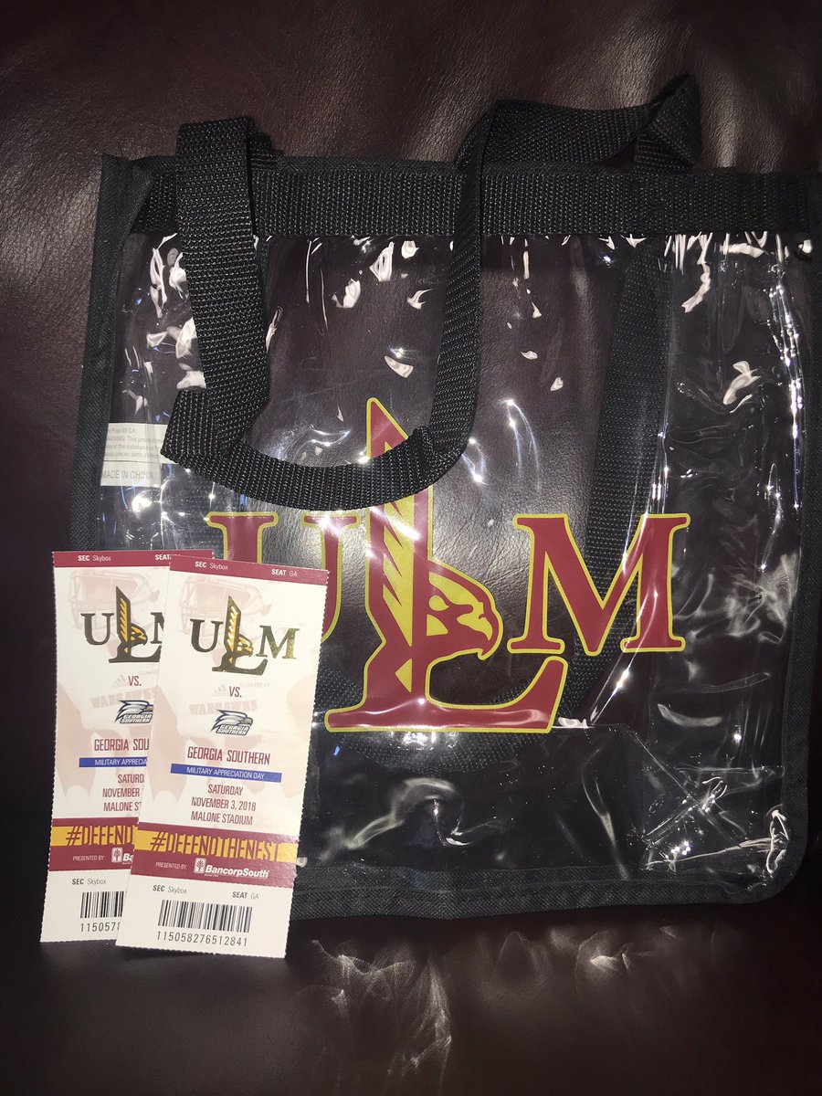 WarhawkClub's tweet image. ‼️GIVEAWAY‼️
Follow and retweet for two Skybox tickets to watch the Warhawks take on Georgia Southern this weekend!!