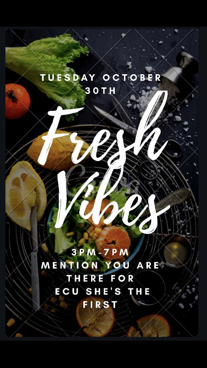 Stop by and support She's the First tomorrow at Fresh Vibes! #Percentagenight 🍎🍊🍌🍓🥥🍍#comegetyalljuice