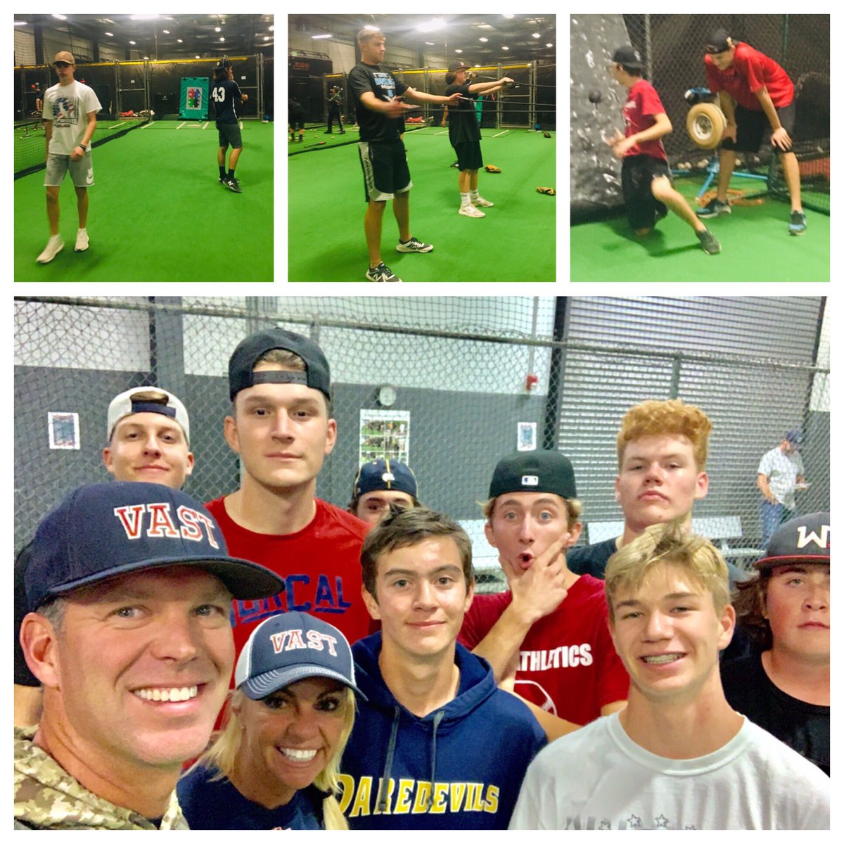 VAST_ATHLETICS's tweet photo. Gr8 workout last week- PRs were once again made in pull downs! 👏🏼🙌🏼 CU & the rest of the VIP guys on the 8th! #Trevin @pottermichael19 @johncoates367 @carsonhawkins2 #gio #suter #jono #austin #baseball #training #velocitygains ⚾️💪🏼💖💙 https://t.co/R7SV24gCoV